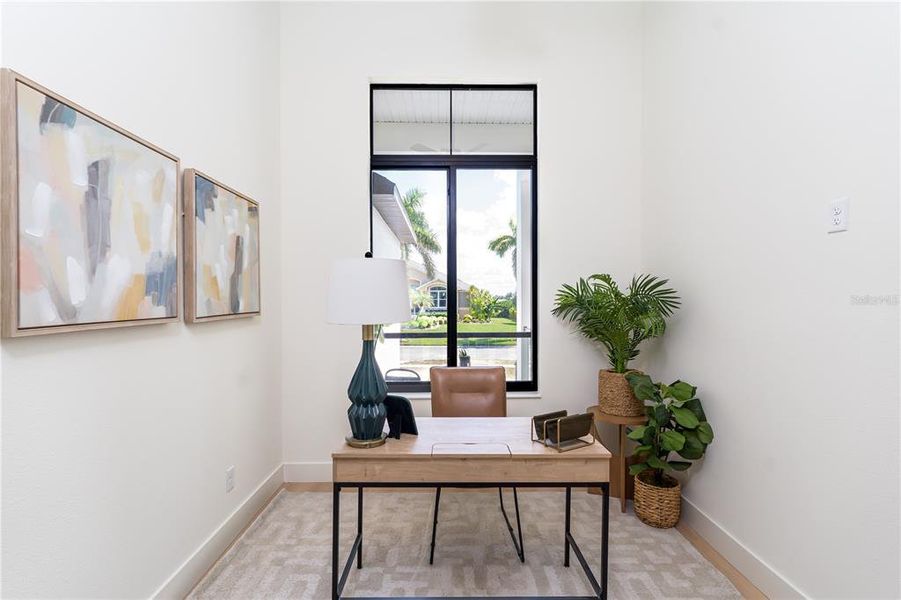 Furnished interior view inside a new home in , Apollo Beach (Image 9).