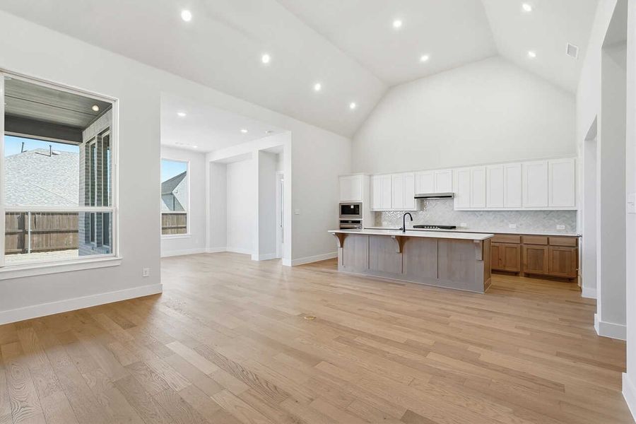 Representative Family Room - some options shown Representative Family Room - some options shown