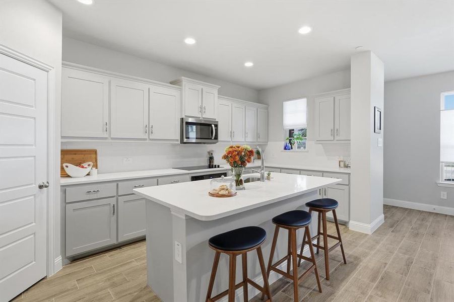 Furnished interior view inside a new home in , Watauga (Image 17).