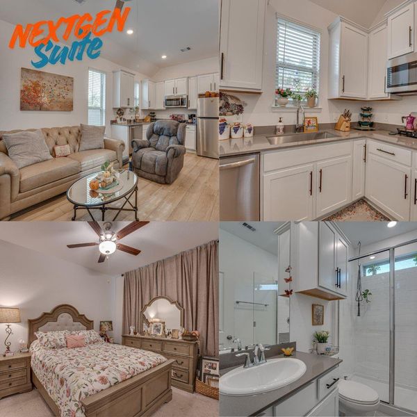 Furnished interior view inside a new home in ARTAVIA: Fairway Collection, Conroe (Image 11).