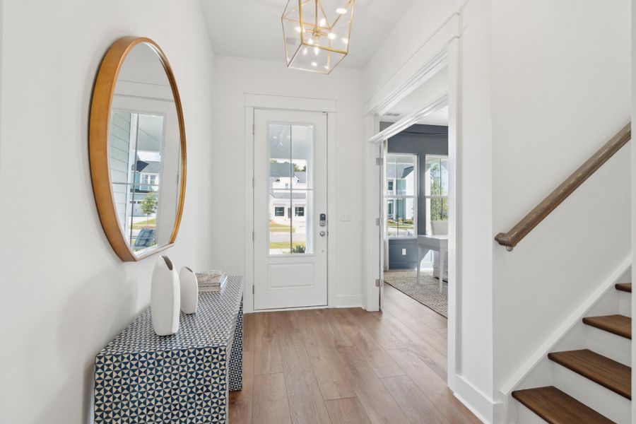 Furnished interior view inside a new home in Carnes Crossroads, Summerville (Image 29).