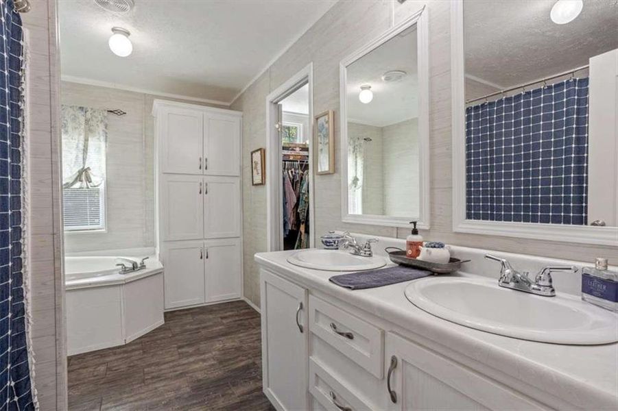 Furnished interior view inside a new home in , Talking Rock (Image 32).