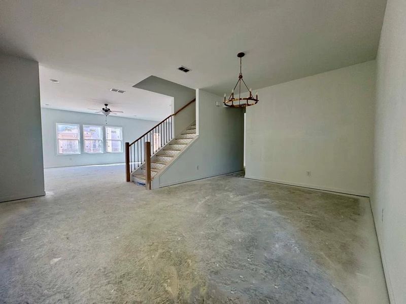 Dining Room Construction Progress Dining Room Construction Progress