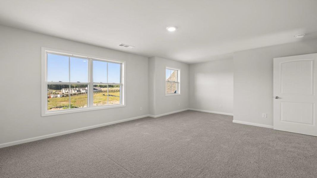 Spacious, unfurnished interior of a new home in Hamptons at Riverwood East, Dallas (Image 32). Spacious, unfurnished interior of a new home in Hamptons at Riverwood East, Dallas (Image 32).