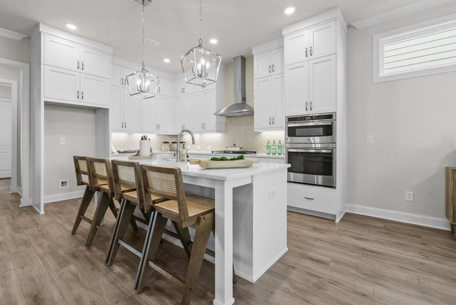 Representative furnished interior of a home built from the The Bullard by The Providence Group in Promenade at Sawnee Village, Cumming (Image 16).