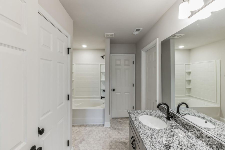 Furnished interior view inside a new home in , Morganton (Image 9).