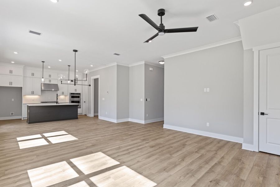 Spacious, unfurnished interior of a new home in The Shoal, Santa Rosa Beach (Image 19). Spacious, unfurnished interior of a new home in The Shoal, Santa Rosa Beach (Image 19).