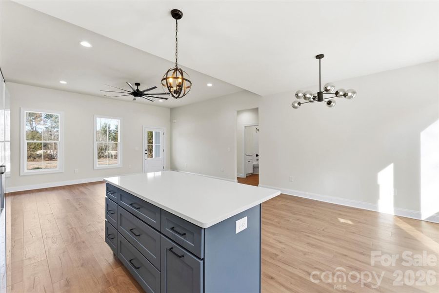 Furnished interior view inside a new home in , China Grove (Image 7).