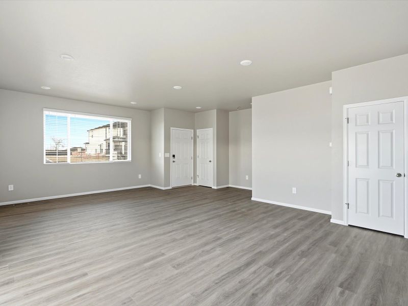 Spacious, unfurnished interior of a new home in York Station, Thornton (Image 8). Spacious, unfurnished interior of a new home in York Station, Thornton (Image 8).