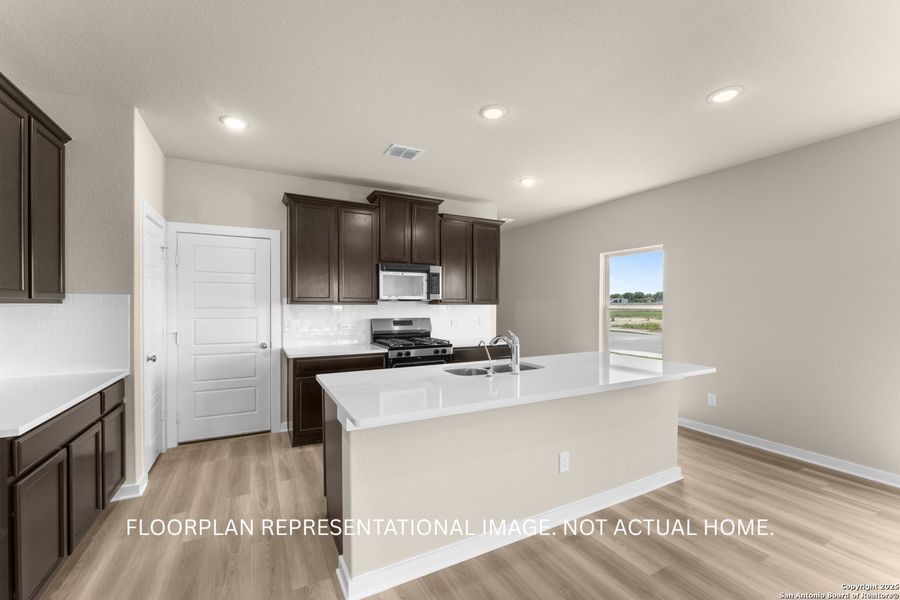Furnished interior view inside a new home in Agave, San Antonio (Image 10). Furnished interior view inside a new home in Agave, San Antonio (Image 10).