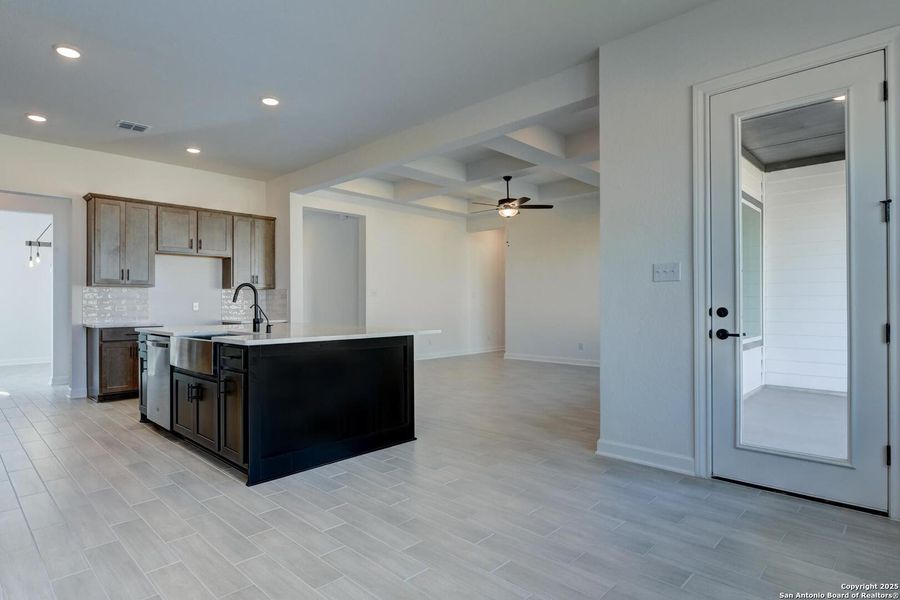 Furnished interior view inside a new home in The Heritage at Saddlebrook Ranch 70's, Schertz (Image 10). Furnished interior view inside a new home in The Heritage at Saddlebrook Ranch 70's, Schertz (Image 10).
