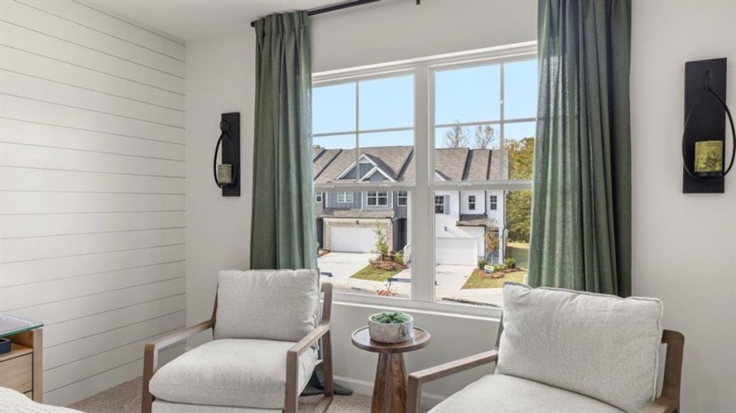Furnished interior view inside a new home in Oconee Overlook Townhomes, Gainesville (Image 42).