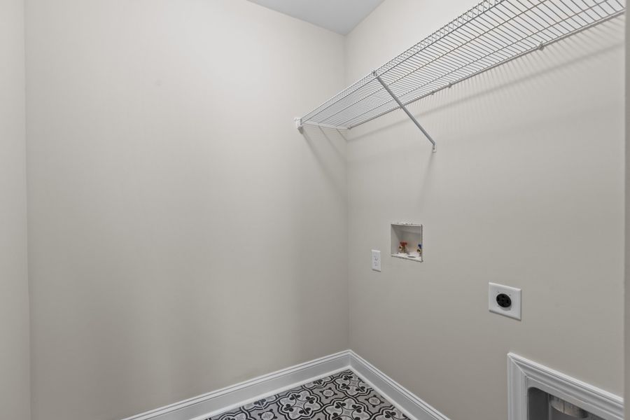 Representative unfurnished interior of a home built from the Turner by Bill Clark Homes in Davenport Farms, Winterville (Image 35). Representative unfurnished interior of a home built from the Turner by Bill Clark Homes in Davenport Farms, Winterville (Image 35).