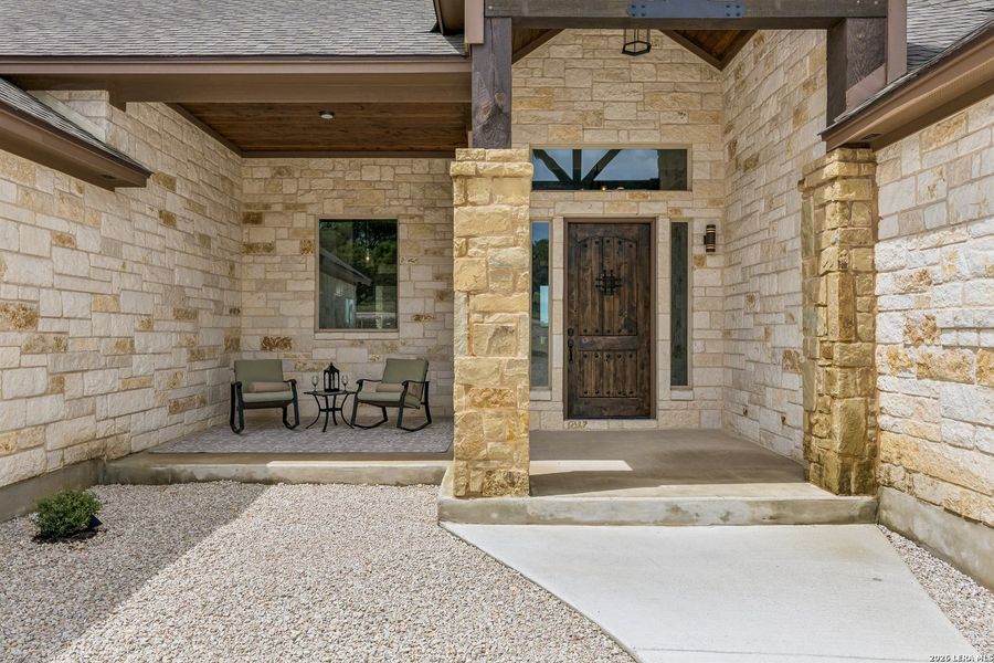 Exterior details and patio area of a home in , New Braunfels (Image 27). Exterior details and patio area of a home in , New Braunfels (Image 27).