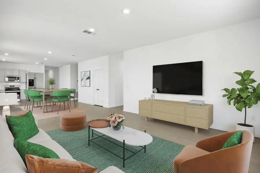 Furnished interior view inside a new home in Crosby Farms, Crosby (Image 7).