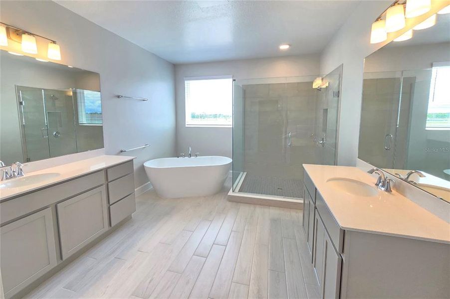 Furnished interior view inside a new home in Bay Lake Farms, St. Cloud (Image 8).