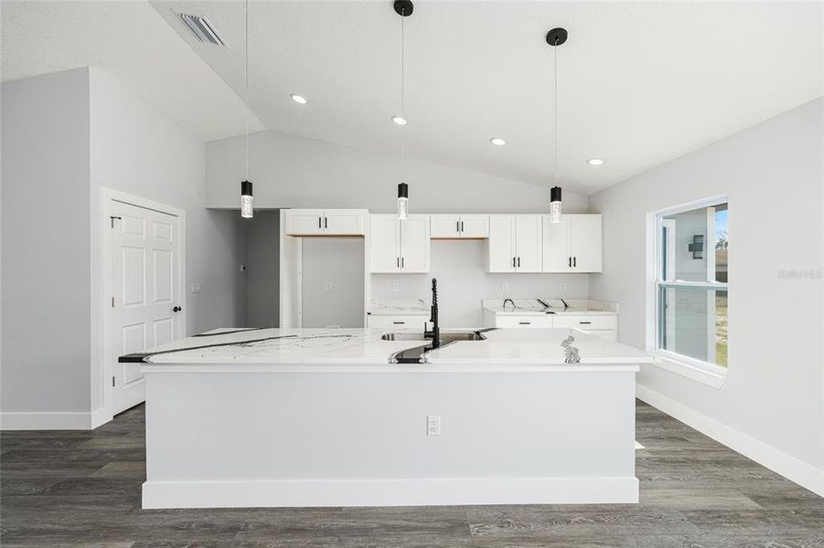 Furnished interior view inside a new home in , Dunnellon (Image 7).