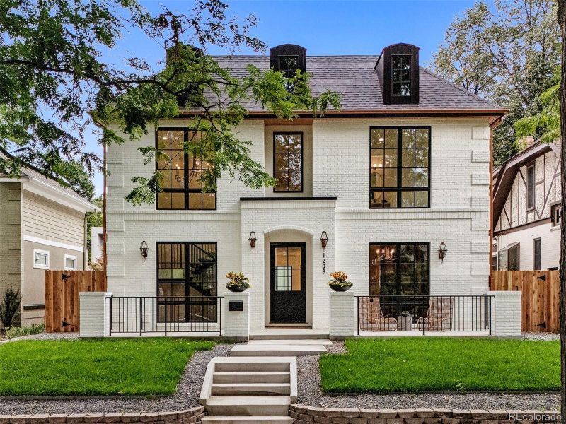 Exterior details and patio area of a home in , Denver (Image 1).