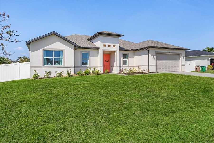 Exterior details and patio area of a home in , Cape Coral (Image 2). Exterior details and patio area of a home in , Cape Coral (Image 2).