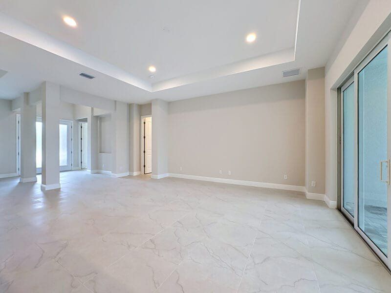 Spacious, unfurnished interior of a new home in River Preserve Estates, Parrish (Image 40).