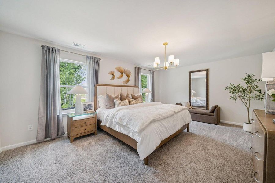 Furnished interior view inside a new home in , Summerville (Image 4).