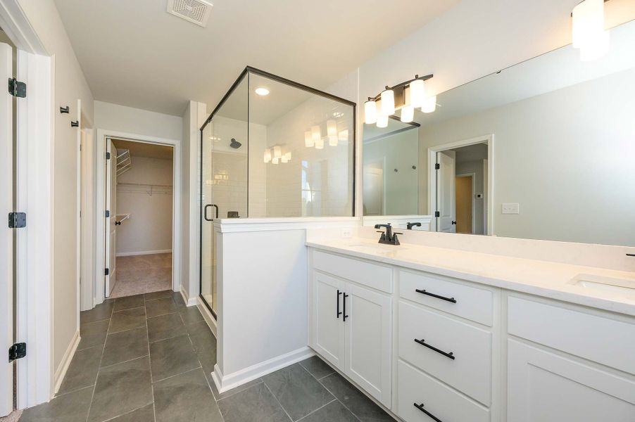 Representative furnished interior of a home built from the The Thornhurst by David Weekley Homes in Westview Towns, Waxhaw (Image 4).
