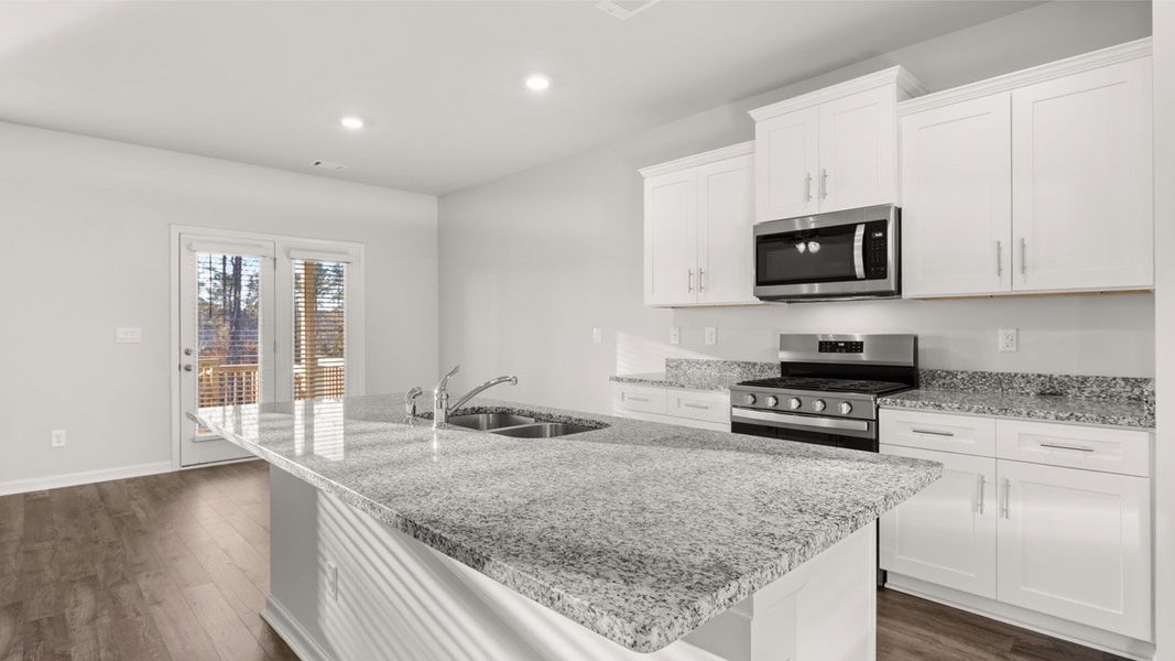 Furnished interior view inside a new home in Southwind Village, Evans (Image 8).