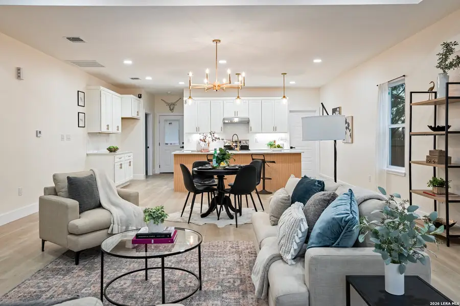 Furnished interior view inside a new home in , San Antonio (Image 8).