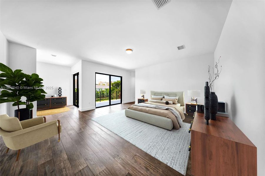 Furnished interior view inside a new home in , Weston (Image 15).