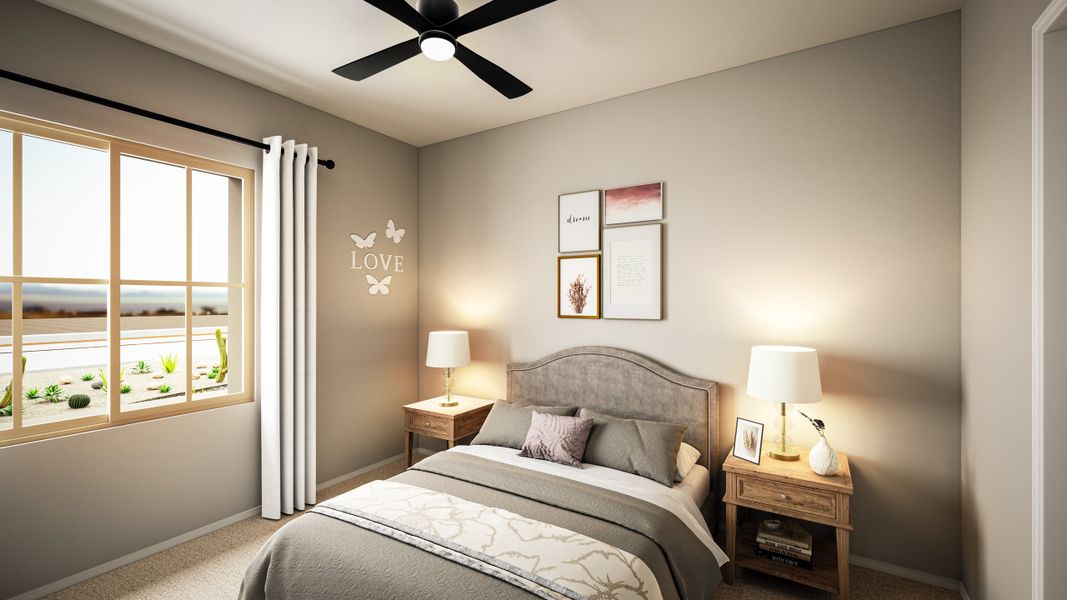 Representative furnished interior of a home built from the Cholla Plan 5541 by Tri Pointe Homes in Whispering Hills, Laveen (Image 13). Representative furnished interior of a home built from the Cholla Plan 5541 by Tri Pointe Homes in Whispering Hills, Laveen (Image 13).