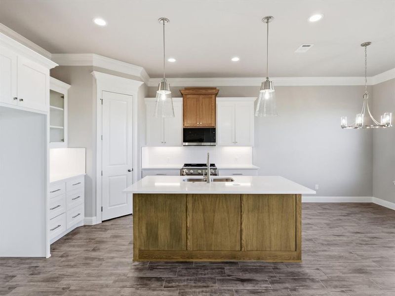 Furnished interior view inside a new home in , Tolar (Image 6).