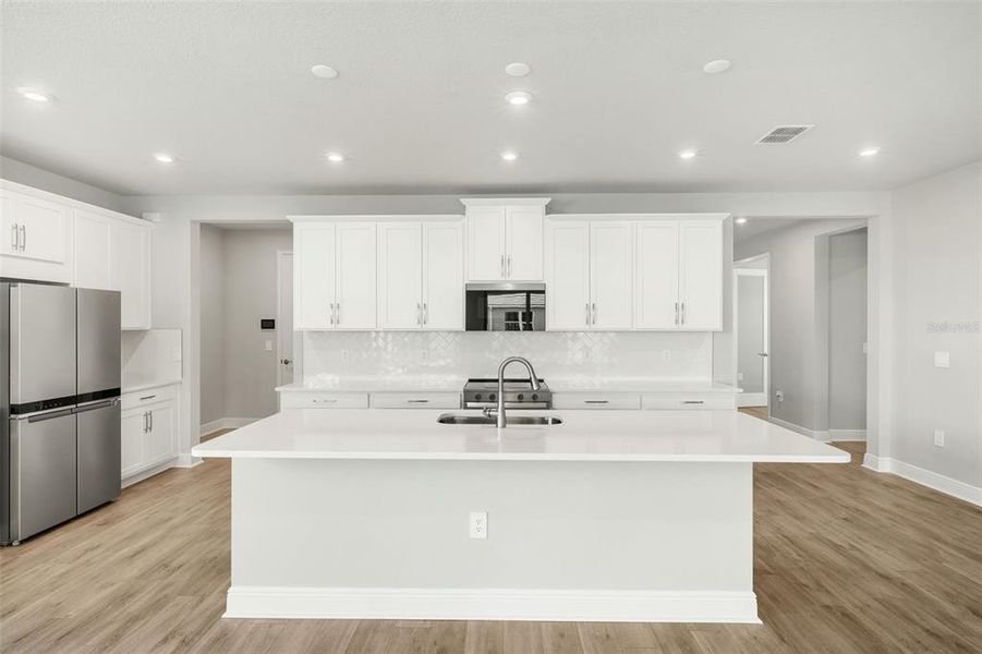 Furnished interior view inside a new home in Wellen Park, Venice (Image 3).