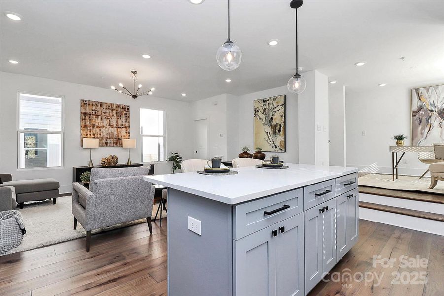 Furnished interior view inside a new home in , Charlotte (Image 26). Furnished interior view inside a new home in , Charlotte (Image 26).