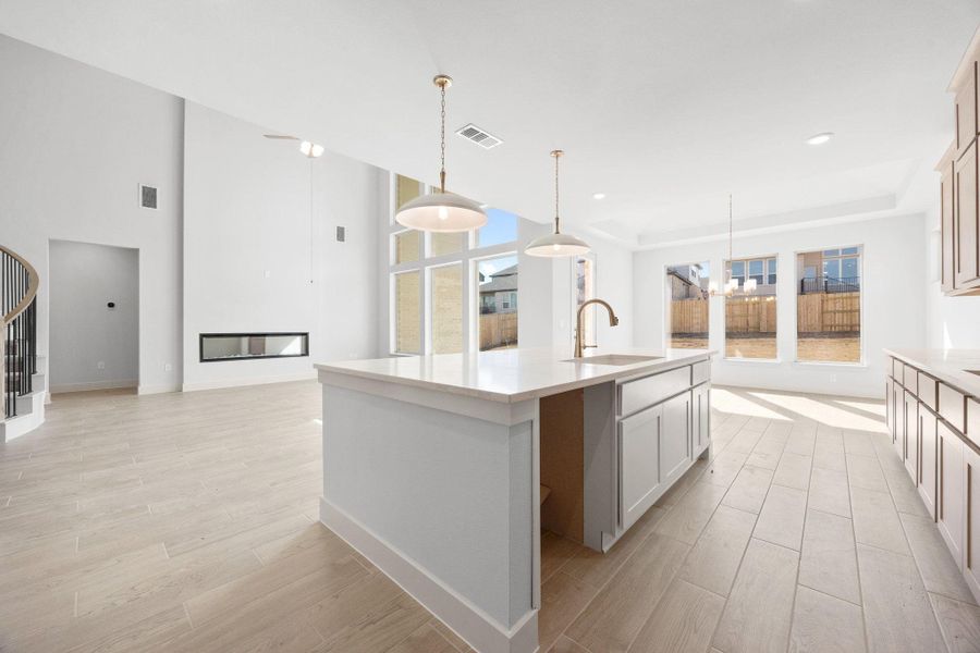 Furnished interior view inside a new home in Nolina, Georgetown (Image 12).