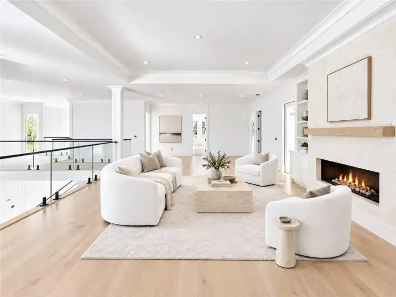 Furnished interior view inside a new home in , Lawrenceville (Image 12).