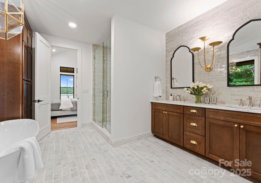 Furnished interior view inside a new home in , Norwood (Image 6).