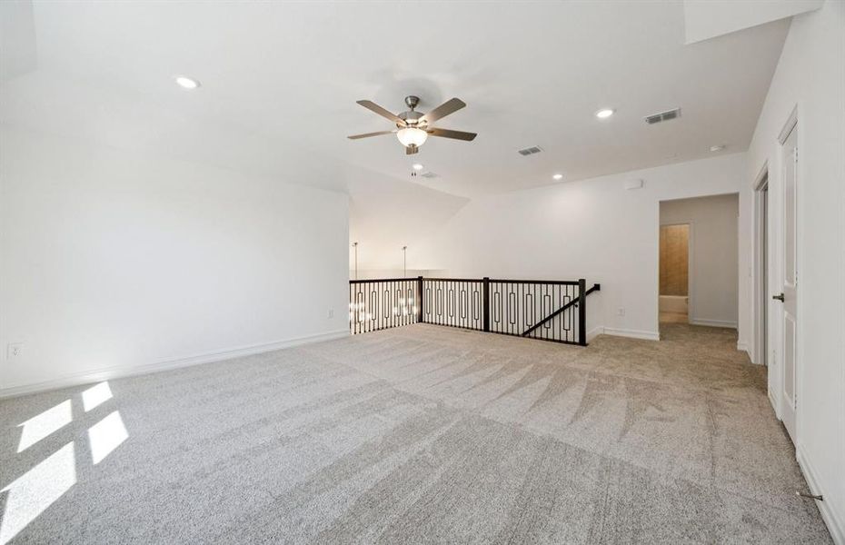 Inviting Game Room perfect for additional entertaining