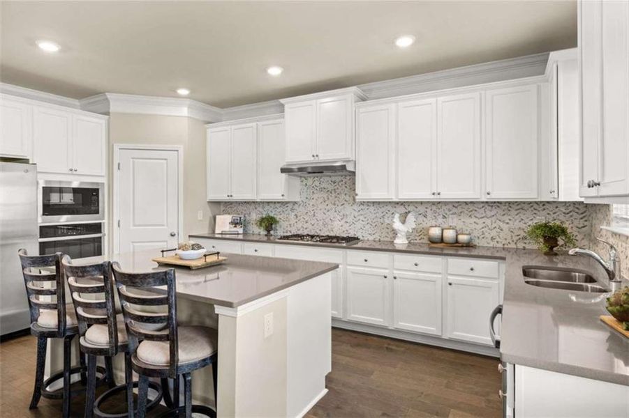 Furnished interior view inside a new home in Kingsmere Estates, Loganville (Image 4).