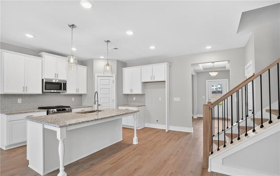 Furnished interior view inside a new home in , Stockbridge (Image 5).