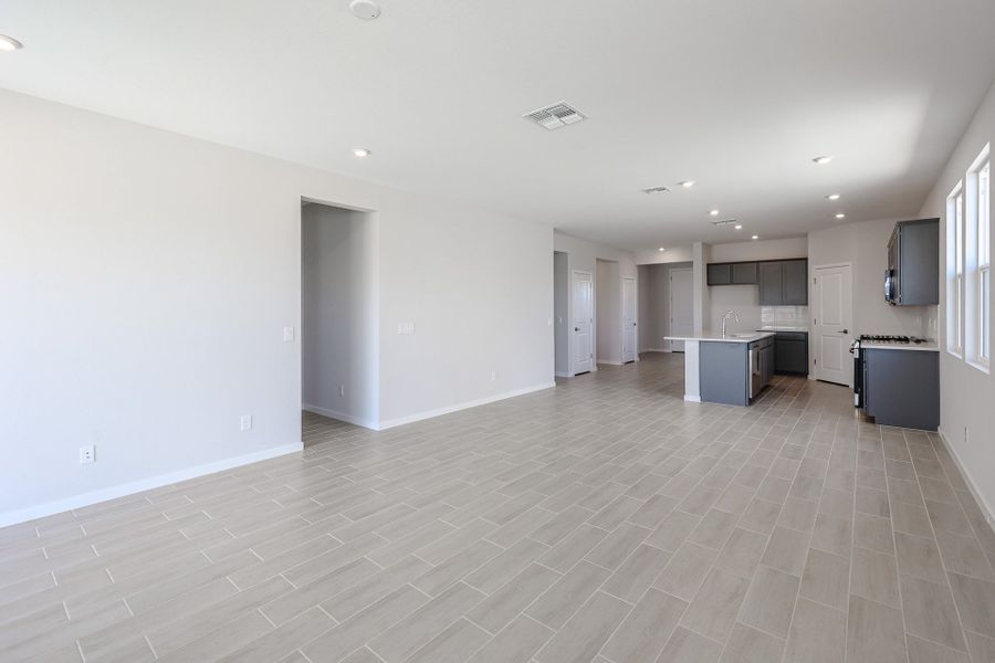 A large empty room.