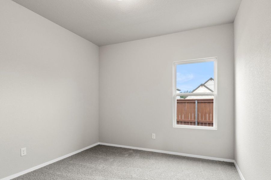 Spacious, unfurnished interior of a new home in Oaks at San Gabriel, Georgetown (Image 34).