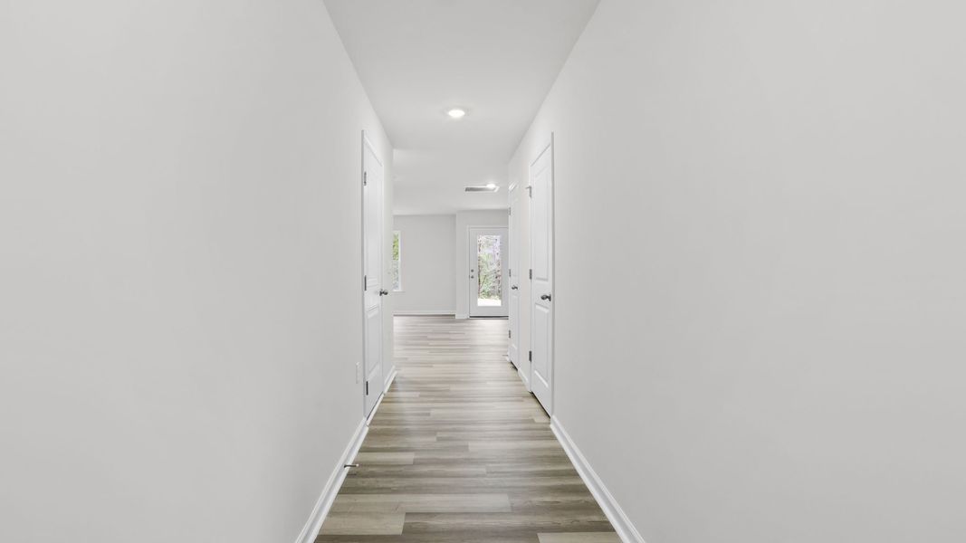 Spacious, unfurnished interior of a new home in Chestnut Ridge Townhomes, Greenville (Image 14).