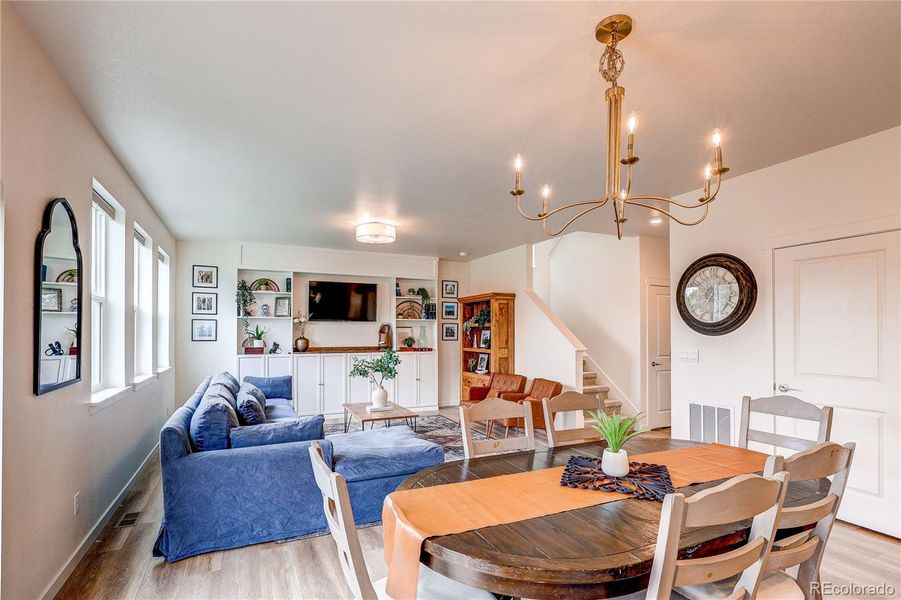 Furnished interior view inside a new home in , Fort Collins (Image 8). Furnished interior view inside a new home in , Fort Collins (Image 8).