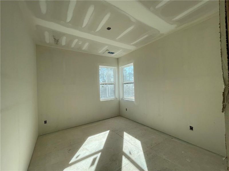 In-progress construction of a new home in , Buford, GA (Image 6).