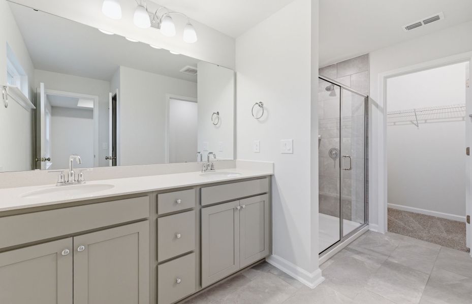 Furnished interior view inside a new home in McConnell Ridge, McLeansville (Image 8).