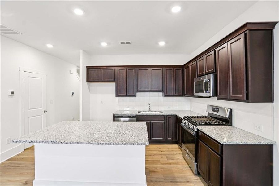 Furnished interior view inside a new home in Park Vue, Atlanta (Image 4). Furnished interior view inside a new home in Park Vue, Atlanta (Image 4).