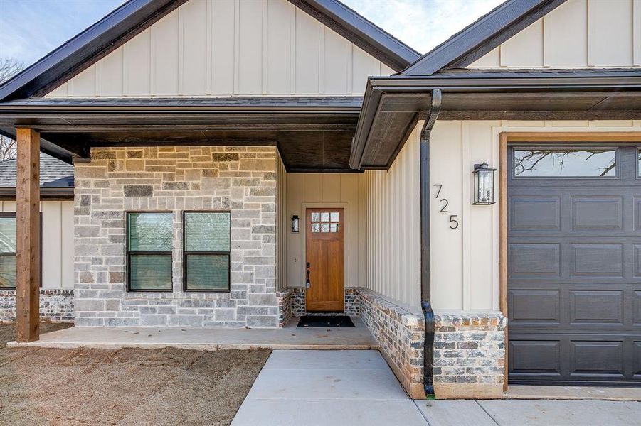Exterior details and patio area of a home in , Runaway Bay (Image 3). Exterior details and patio area of a home in , Runaway Bay (Image 3).