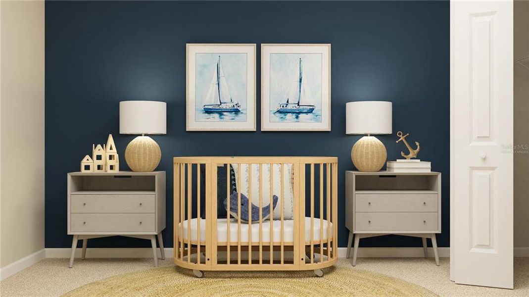 Furnished interior view inside a new home in Waterstone: Estate II Collection, Groveland (Image 4). Furnished interior view inside a new home in Waterstone: Estate II Collection, Groveland (Image 4).