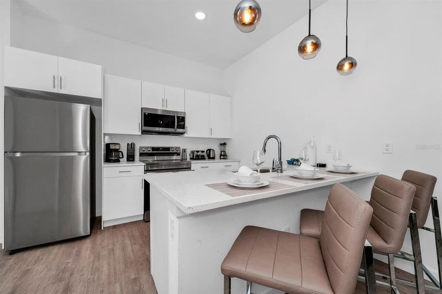 Furnished interior view inside a new home in , Davenport (Image 26).