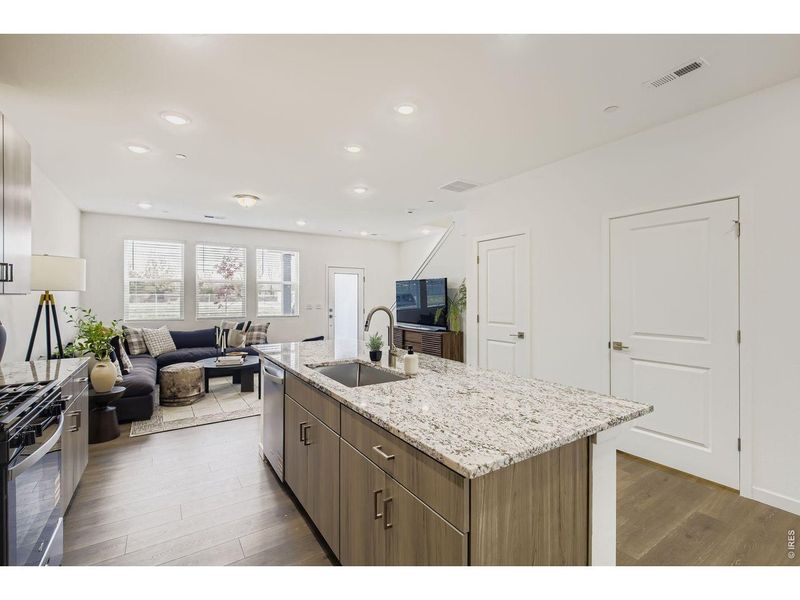 Furnished interior view inside a new home in , Fort Collins (Image 9).